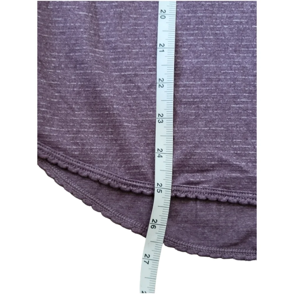 Lululemon 105 F Singlet Tank 4 Purple Fog Racerback Hot Yoga Retro Activewear